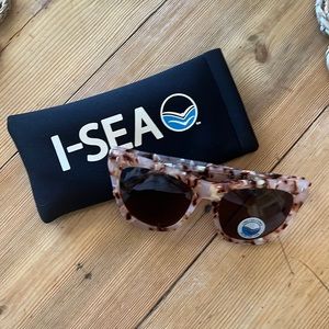 Pink Tortoiseshell Sunglasses I-SEA